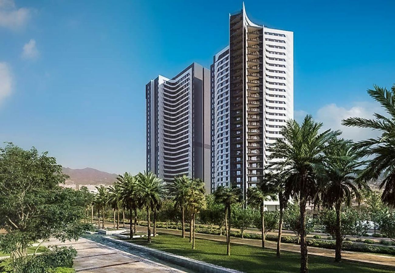 Apartamento en Málaga - Apartamento Urban Sky Torre Norte, centro de Málaga