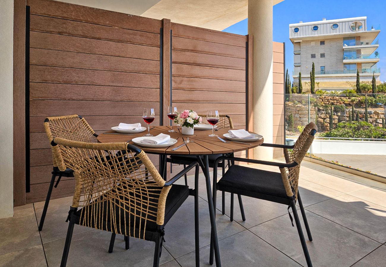 Apartamento en Fuengirola - Apto Higueron Resort con vista al mar