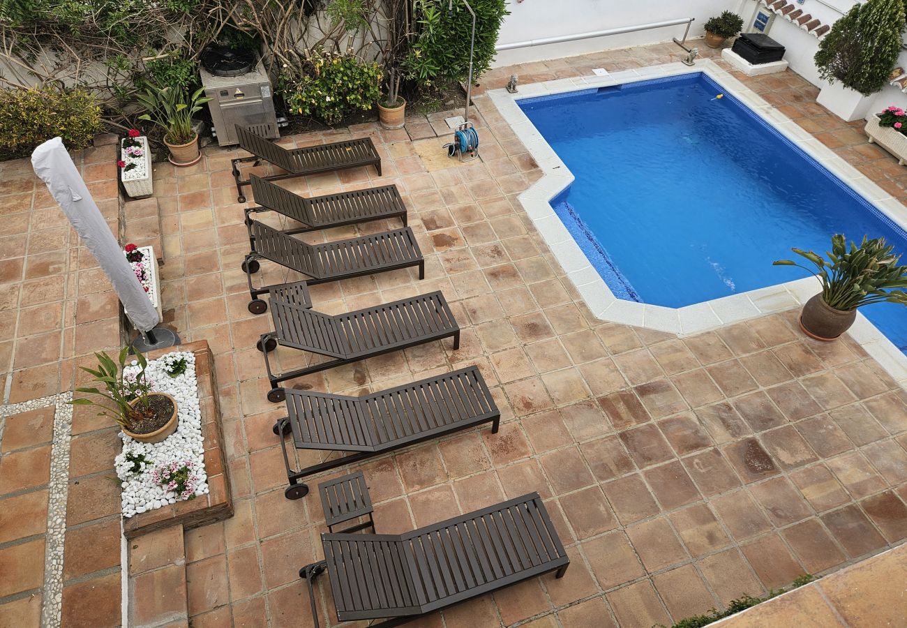 Villa en Mijas Costa - Villa de 3 dormitorios con piscina privada, Las Farolas