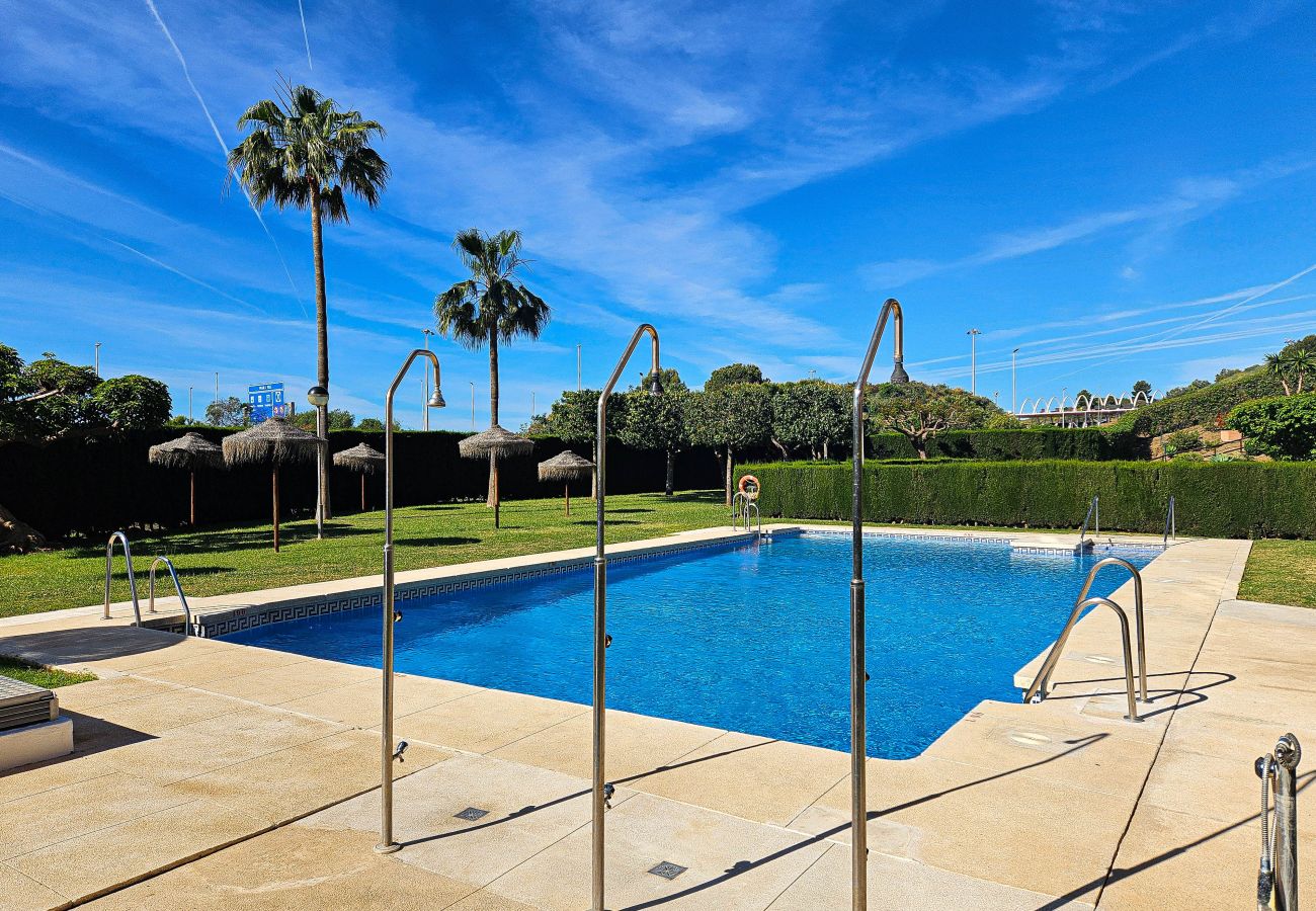 Apartamento en Mijas Costa - Amplio ático de 2 dormitorios con vistas al mar.