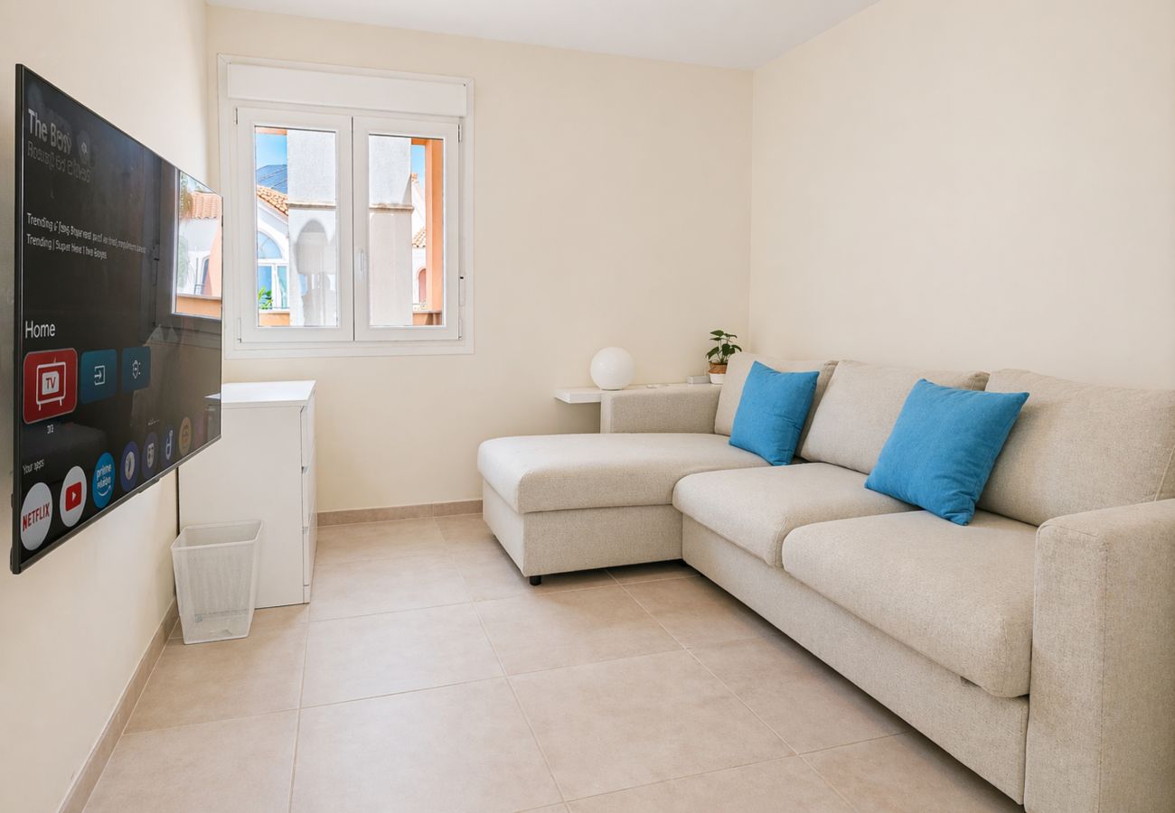 Apartamento en Mijas Costa - Amplio ático de 2 dormitorios con vistas al mar.