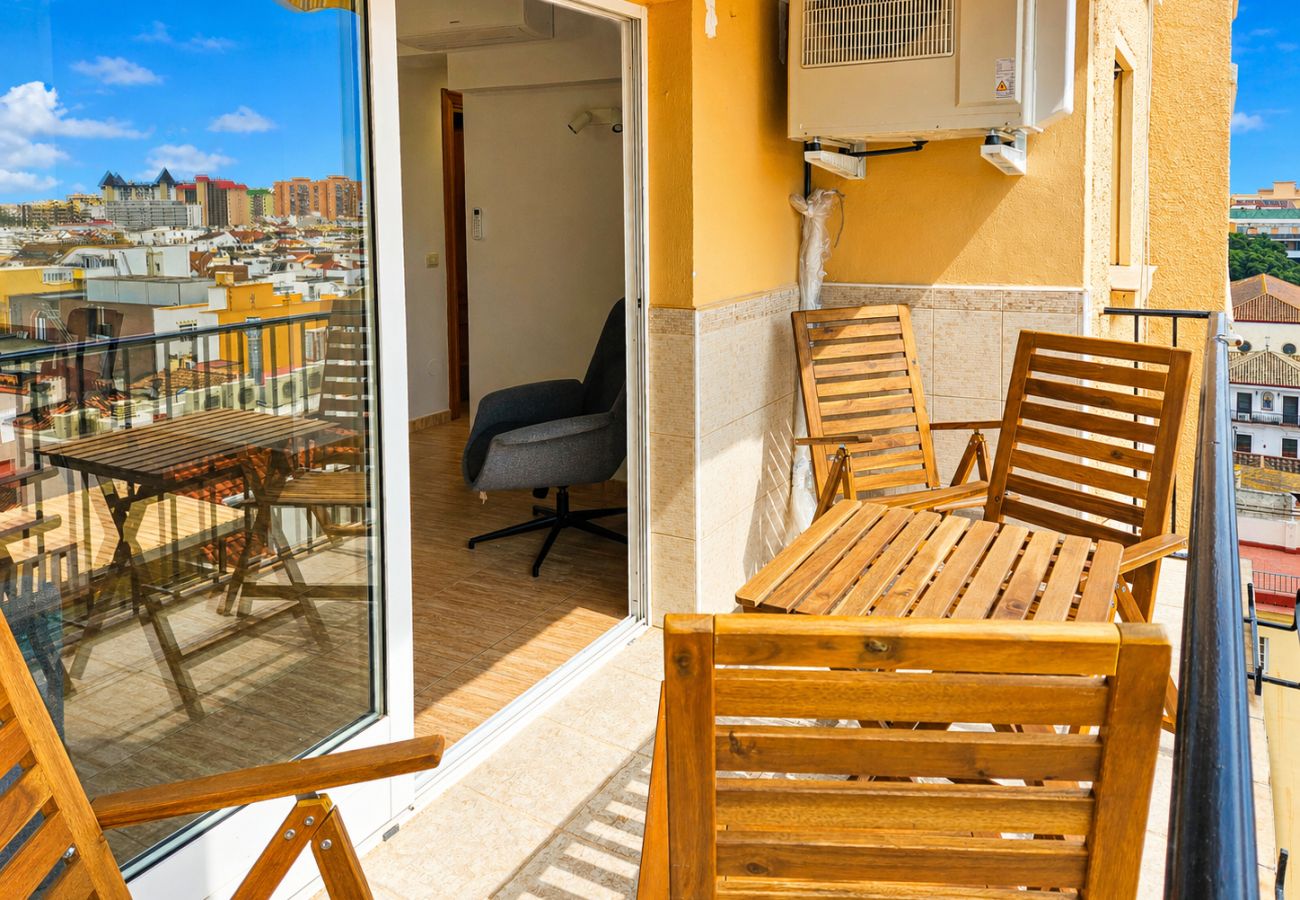 Apartamento en Fuengirola - Apartamento de 3 habitaciones, centro de Fuengirola