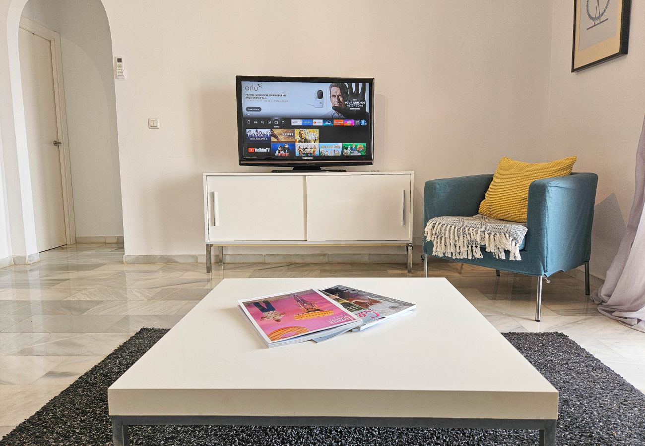 Apartamento en Mijas Costa - Apartamento 2 habitaciones,piscina y mar vistas 