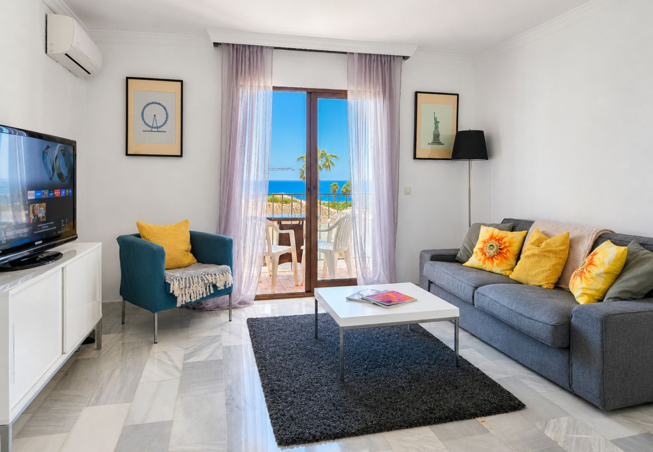 Apartamento en Mijas Costa - Apartamento 2 habitaciones,piscina y mar vistas 