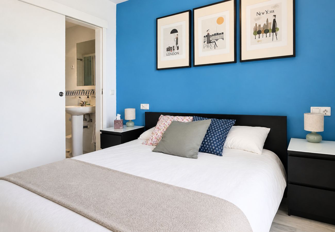 Apartamento en Mijas Costa - Apartamento 2 habitaciones,piscina y mar vistas 