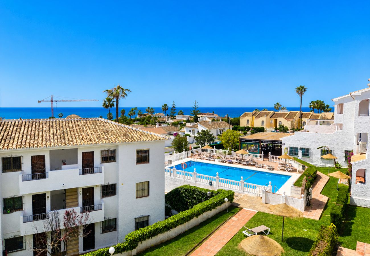 Apartamento en Mijas Costa - Apartamento 2 habitaciones,piscina y mar vistas 