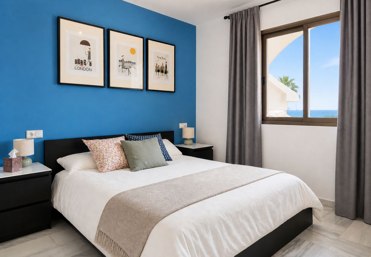 Apartamento en Mijas Costa - Apartamento 2 habitaciones,piscina y mar vistas 