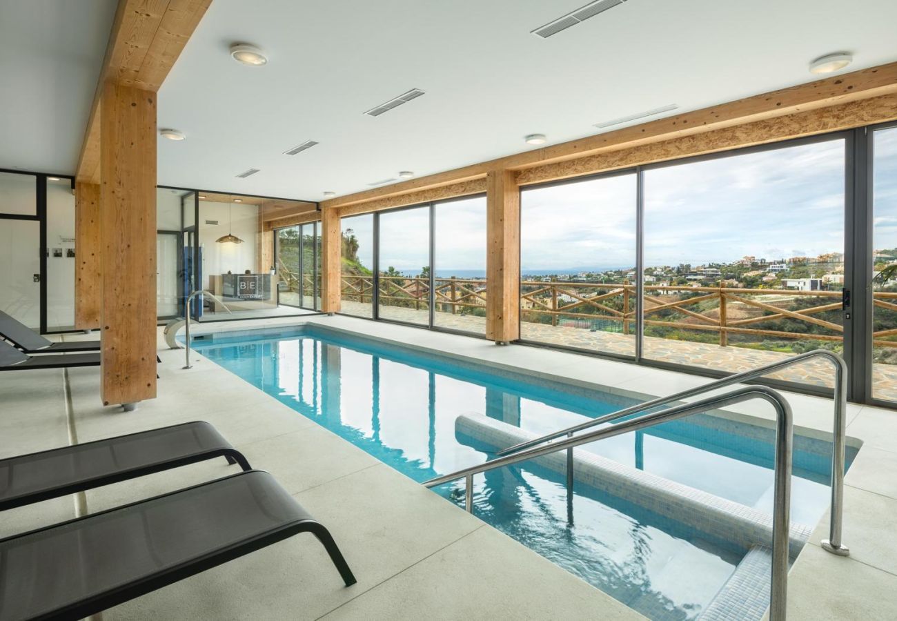 Apartamento en Benahavís - Pueblo Paraiso Apt, 6 piscinas, gym y spa