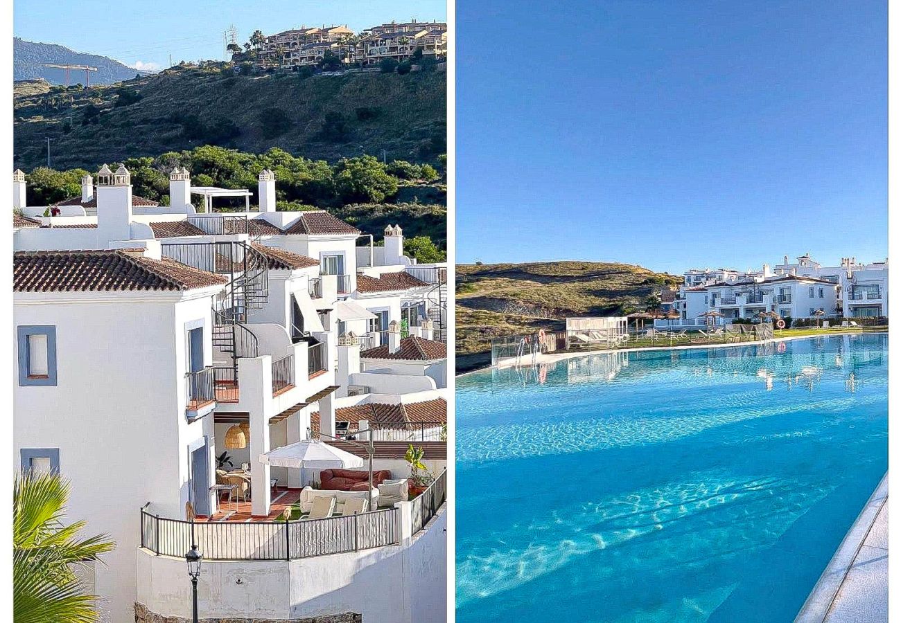 Apartamento en Benahavís - Pueblo Paraiso Apt, 6 piscinas, gym y spa