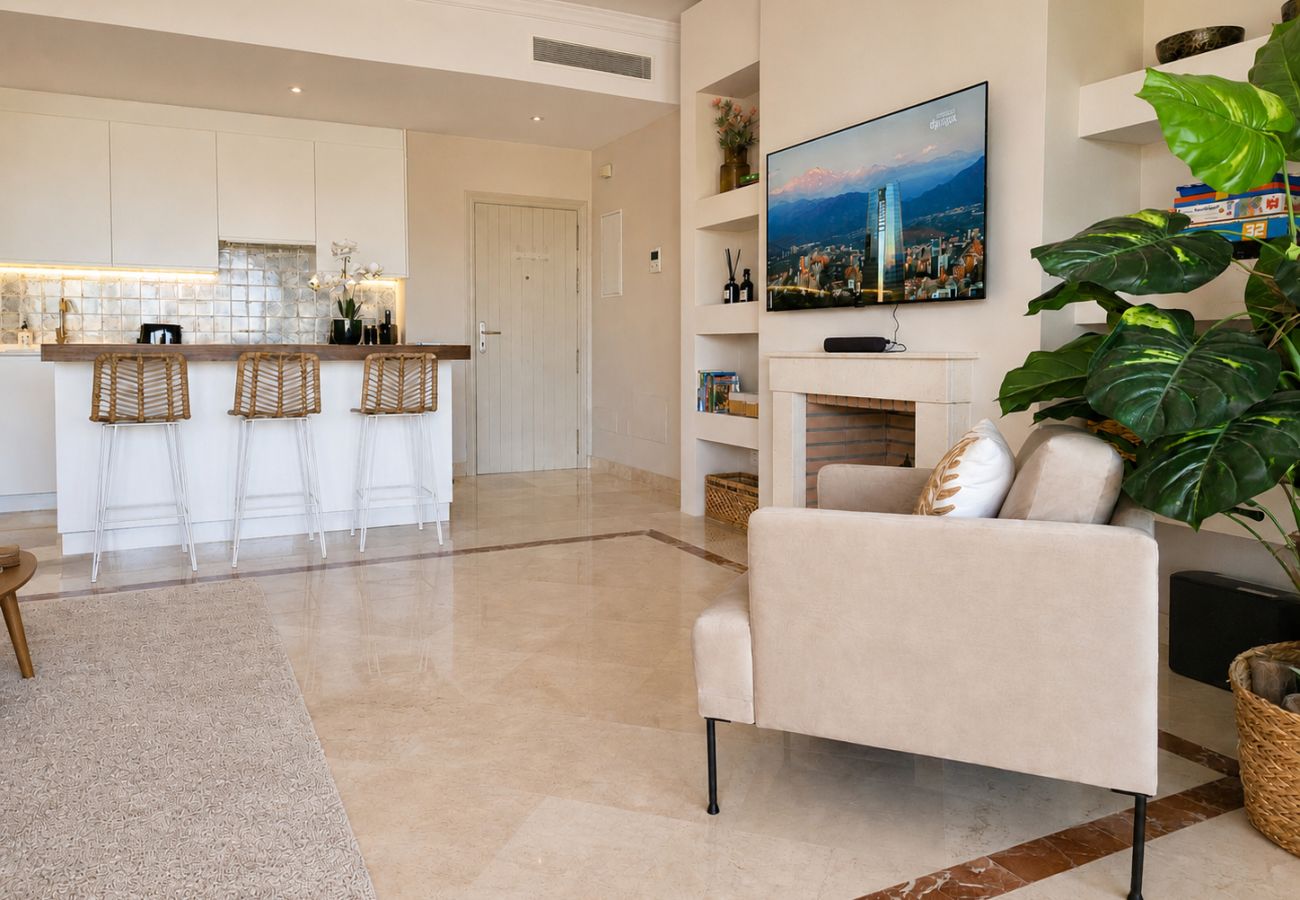 Apartamento en Benahavís - Pueblo Paraiso Apt, 6 piscinas, gym y spa