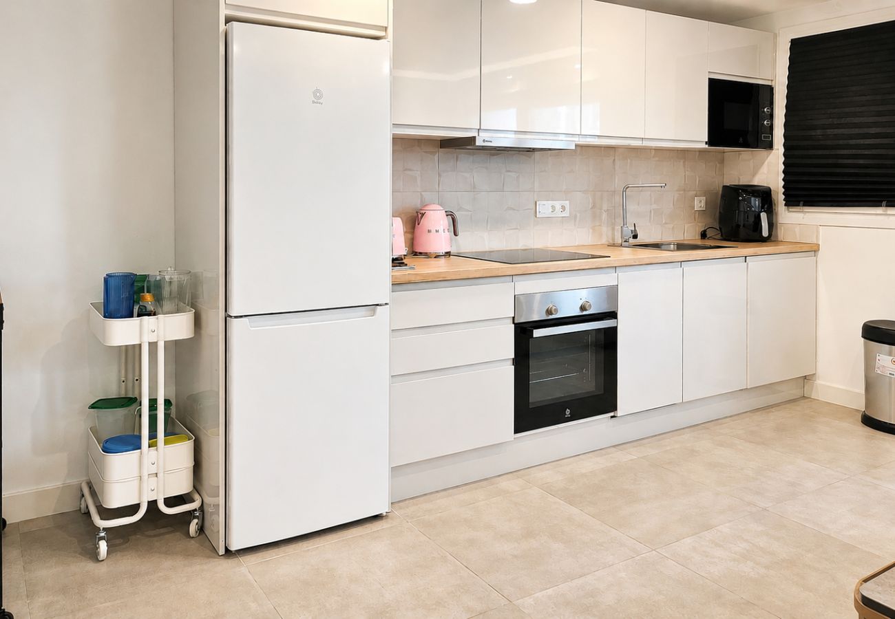 Apartamento en Mijas Costa - Apartamento con jardín de un dormitorio, Calahonda