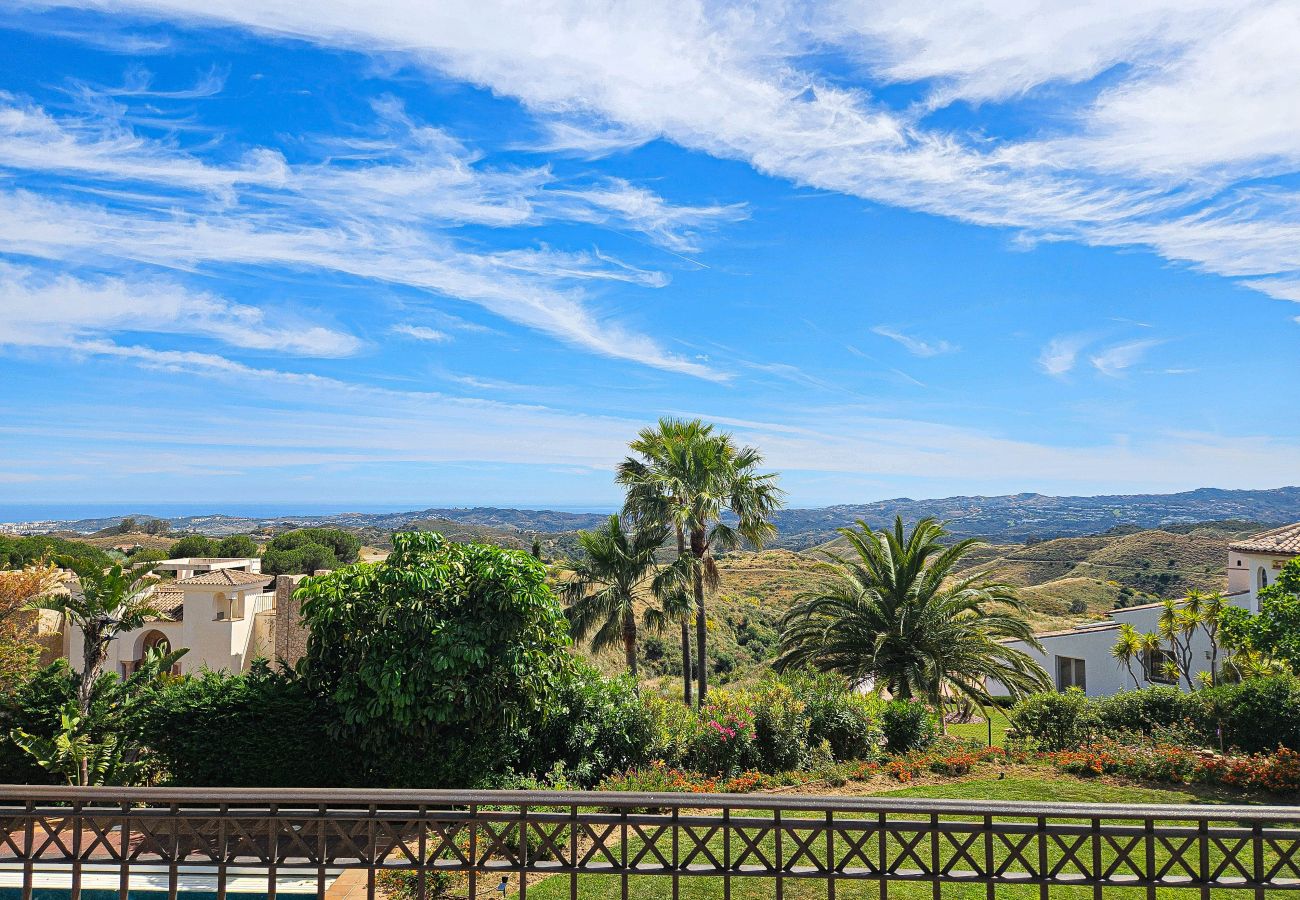 Villa en Mijas Costa - Villa rural de cuatro dormitorios y piscina privada.