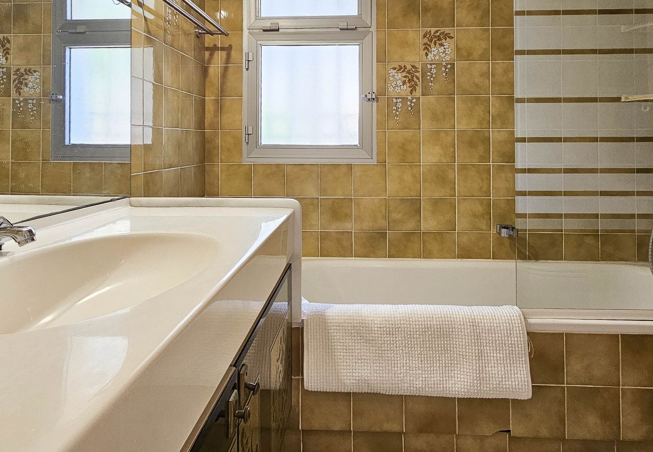 Apartamento en Mijas Costa - Apartamento con jardín en Pueblo Miraflores
