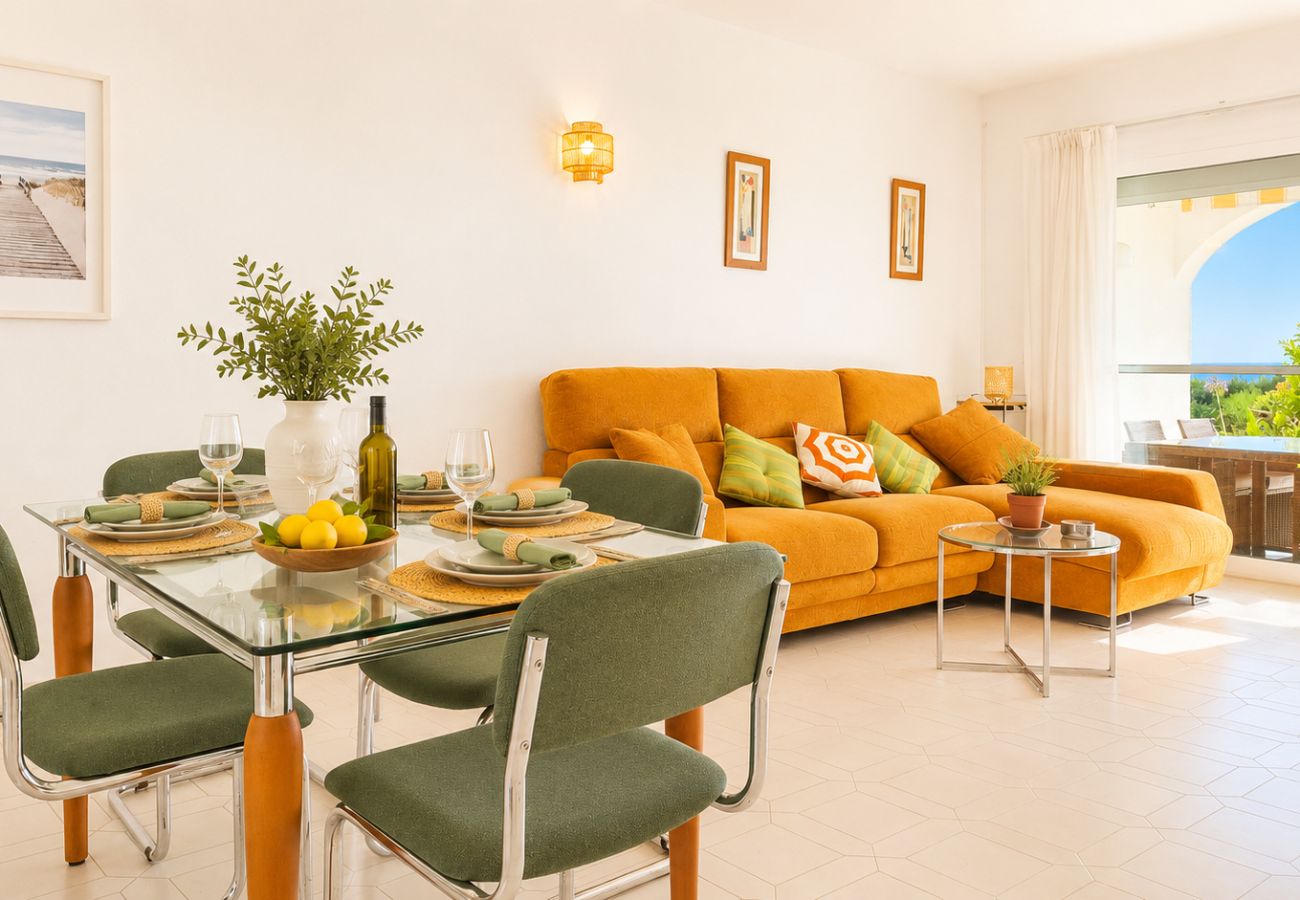 Apartamento en Mijas Costa - Apartamento con jardín en Pueblo Miraflores