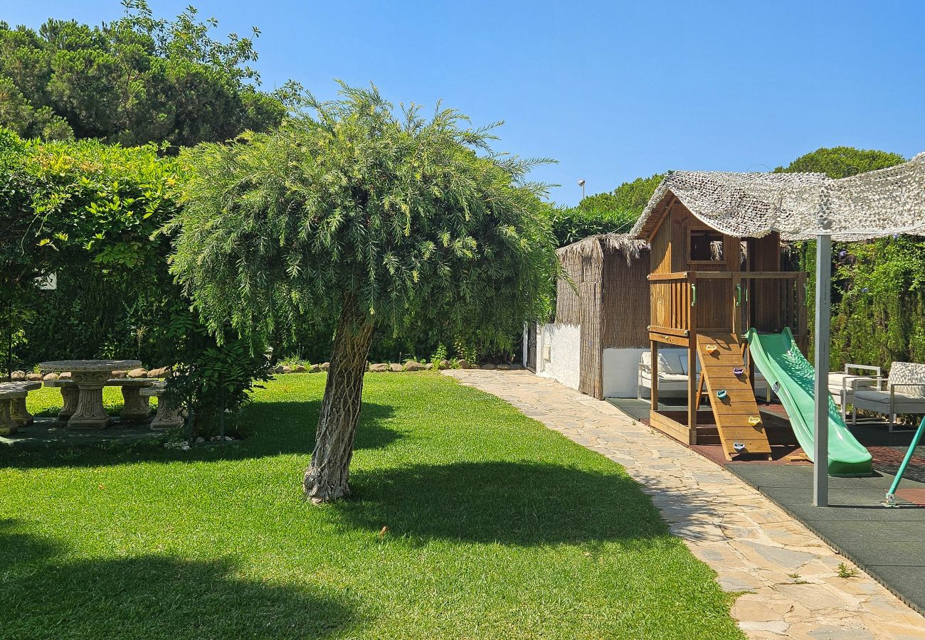 Apartamento en Mijas Costa - Apartamento con jardín en Pueblo Miraflores