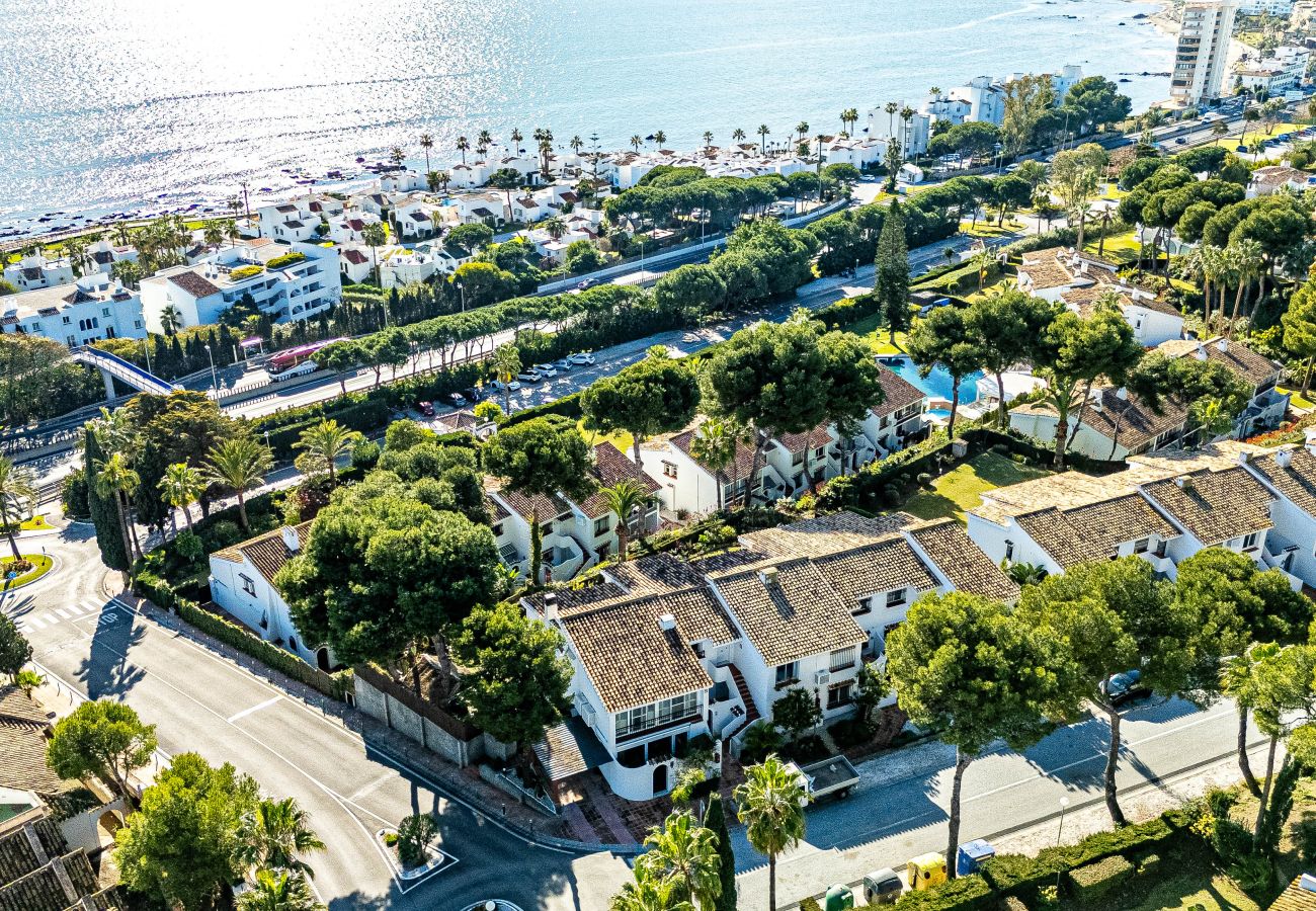 Apartamento en Mijas Costa - Apartamento con jardín en Pueblo Miraflores