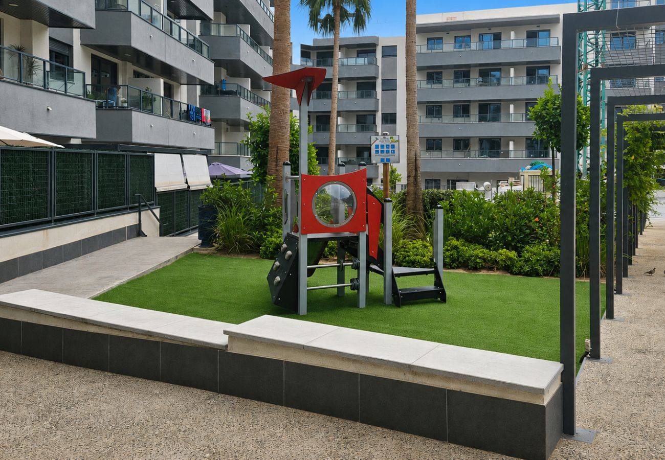 Apartamento en Mijas Costa - Apartamento de dos dormitorios en Las Lagunas