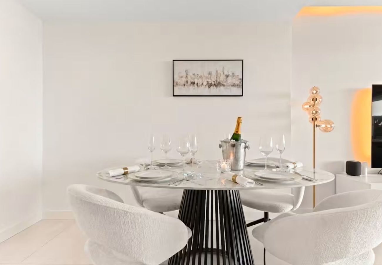 Apartamento en La Cala de Mijas - Apartamento en planta baja con jardín y dos dormitorios