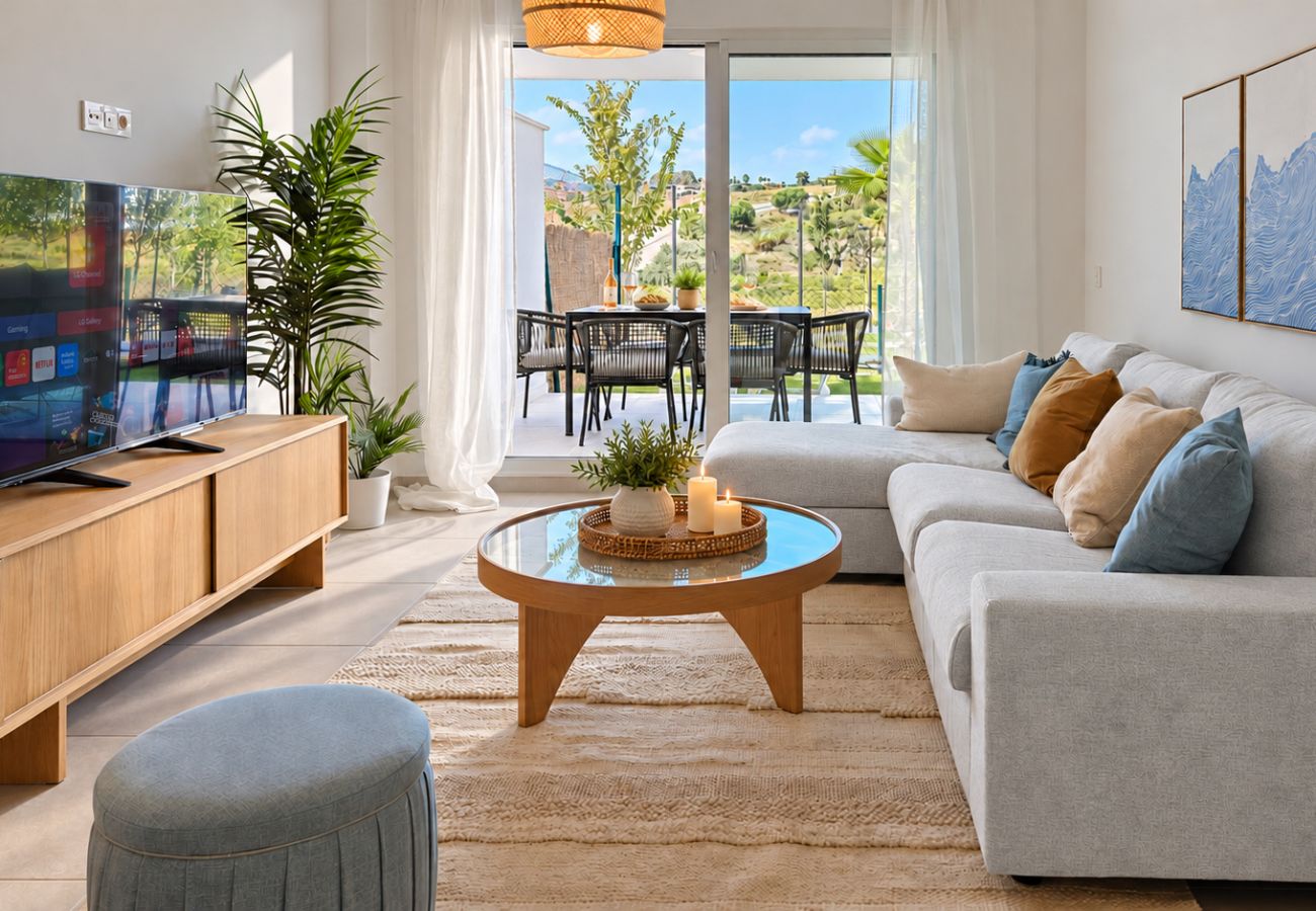 Apartamento en Mijas Costa - Apartamento con jardín en La Cala Sunset