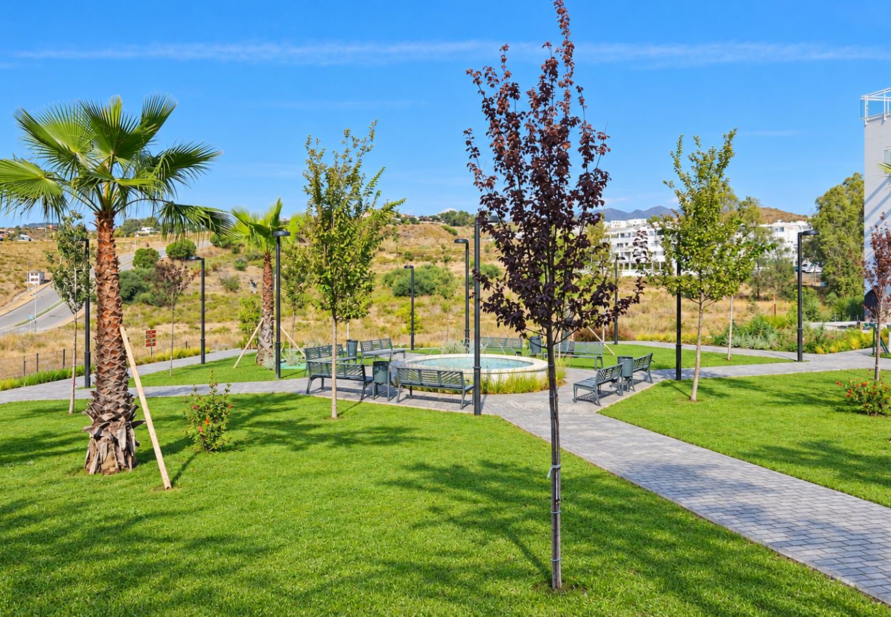 Apartamento en Mijas Costa - Apartamento con jardín en La Cala Sunset