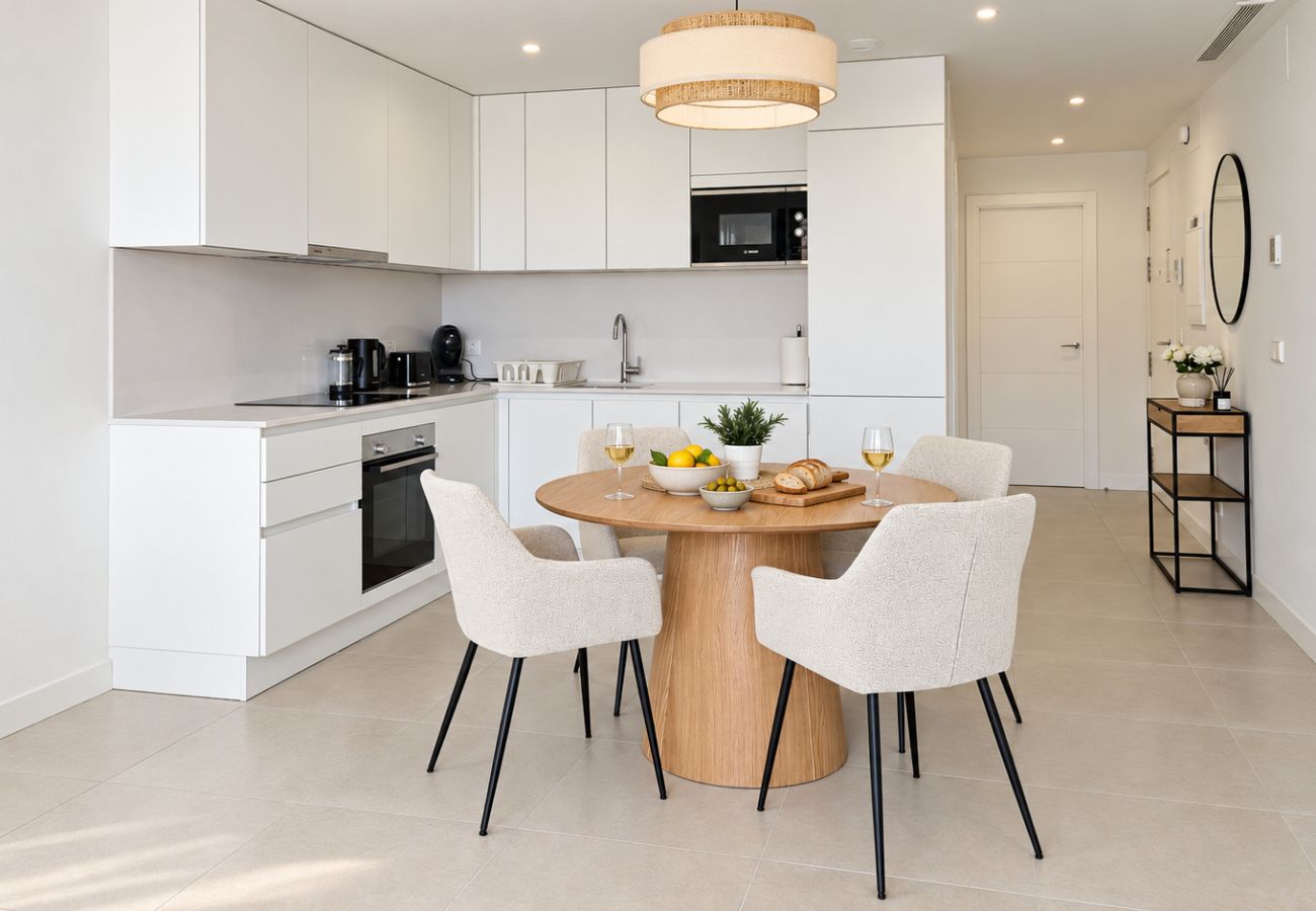 Apartamento en Mijas Costa - Apartamento de dos dormitorios en primera línea de golf