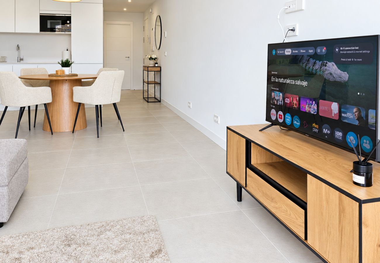 Apartamento en Mijas Costa - Apartamento de dos dormitorios en primera línea de golf