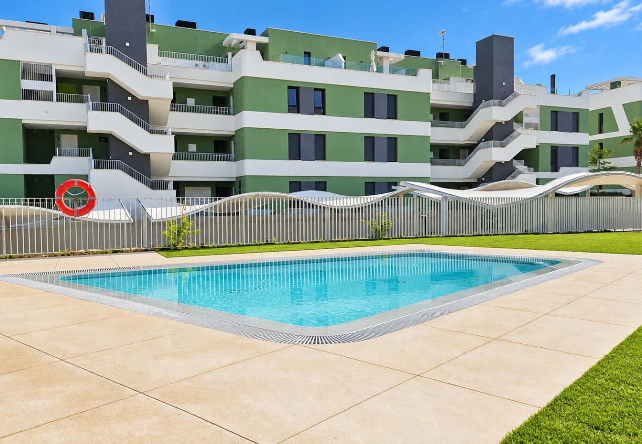 Apartamento en Mijas Costa - Apartamento de dos dormitorios en primera línea de golf