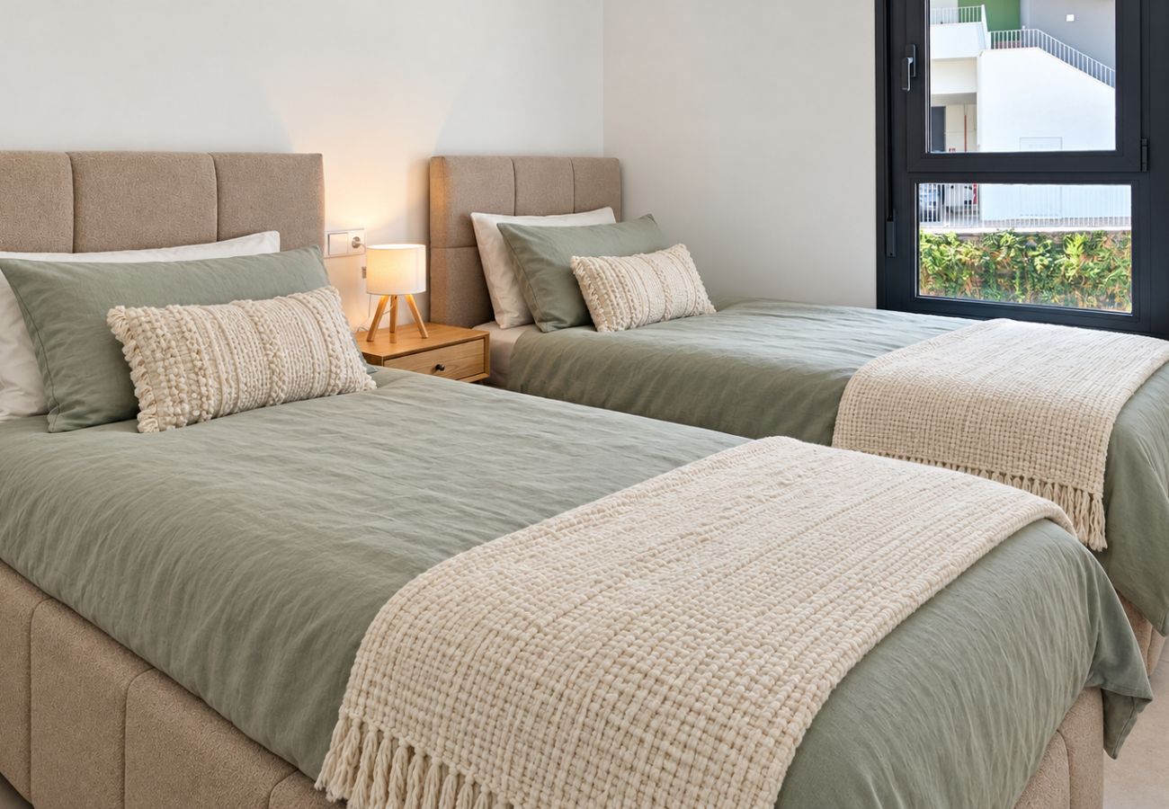 Apartamento en Mijas Costa - Apartamento de dos dormitorios en primera línea de golf