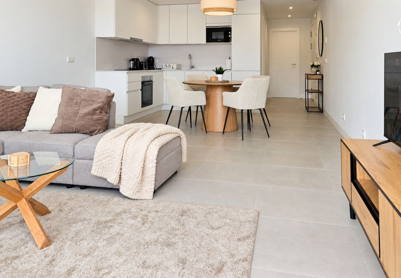 Apartamento en Mijas Costa - Apartamento de dos dormitorios en primera línea de golf