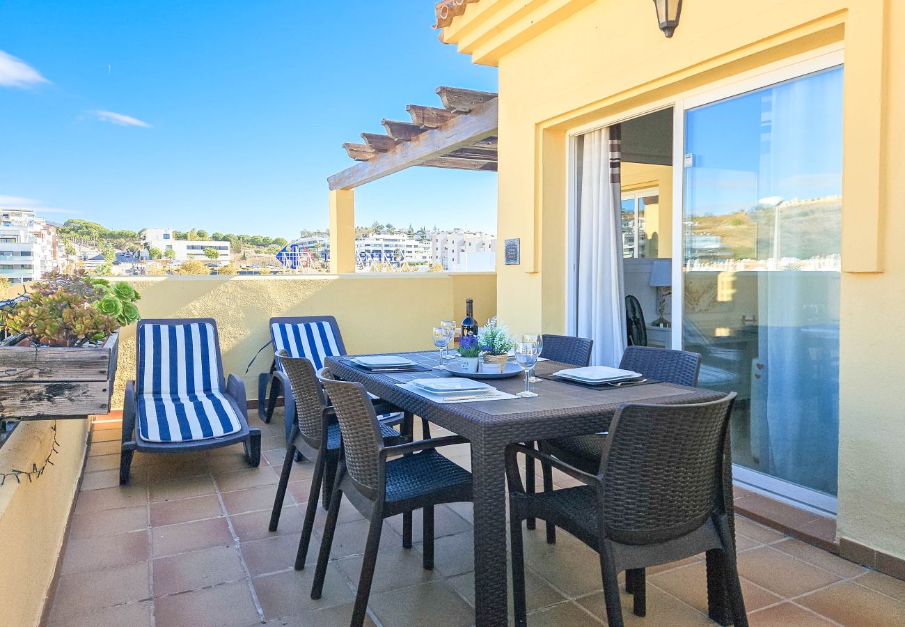 Apartment in La Cala de Mijas - Gorgeous penthouse apt Noria Azul La Cala de Mijas