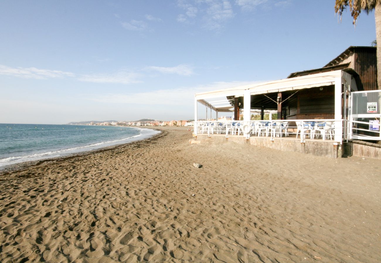 Apartment in Casares - Beachfront Penthouse with Sea Views, Hot Tub, BBQ 