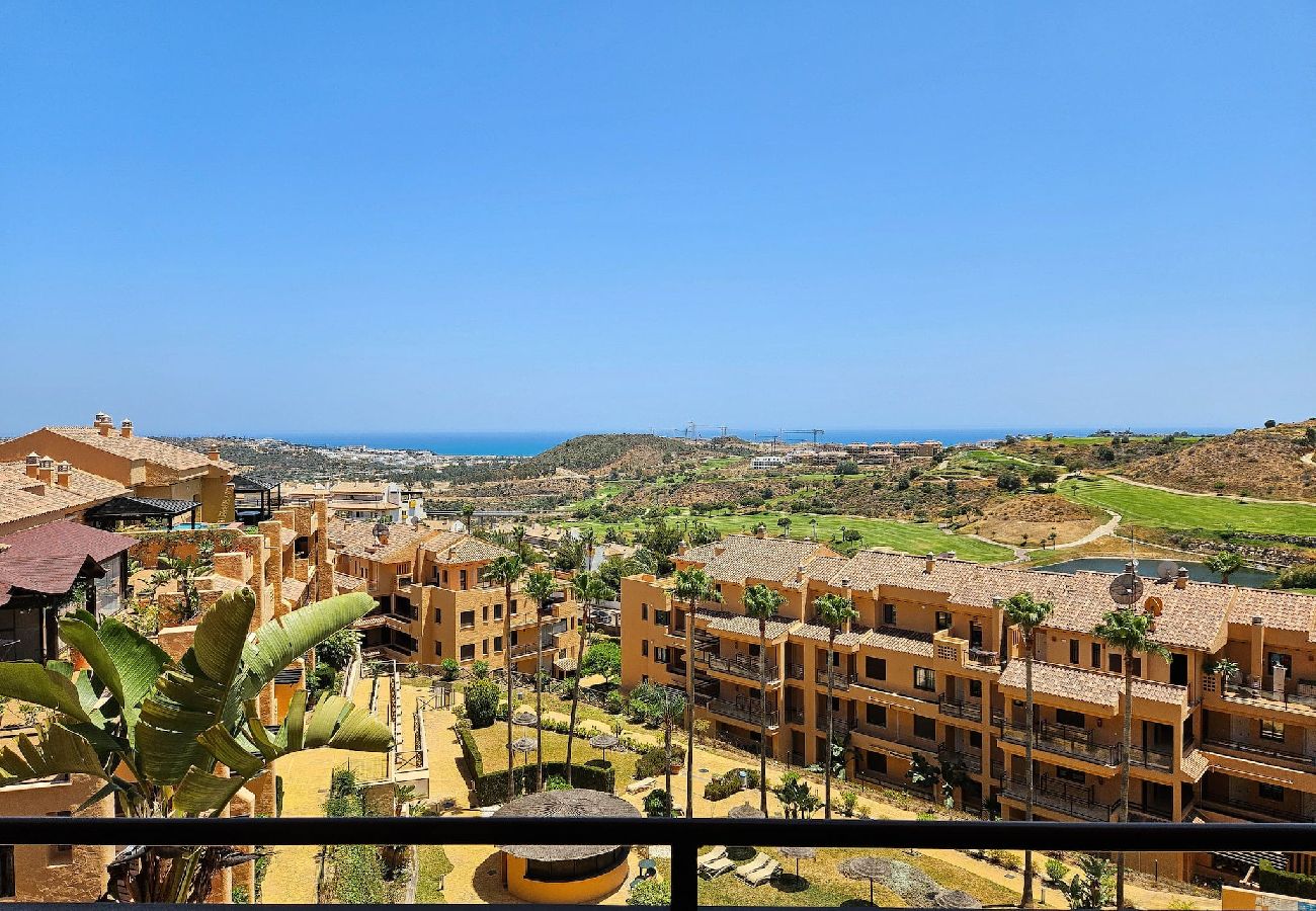 Apartment in Mijas Costa - 5 communal pools & great views @ Calanova Sea Golf