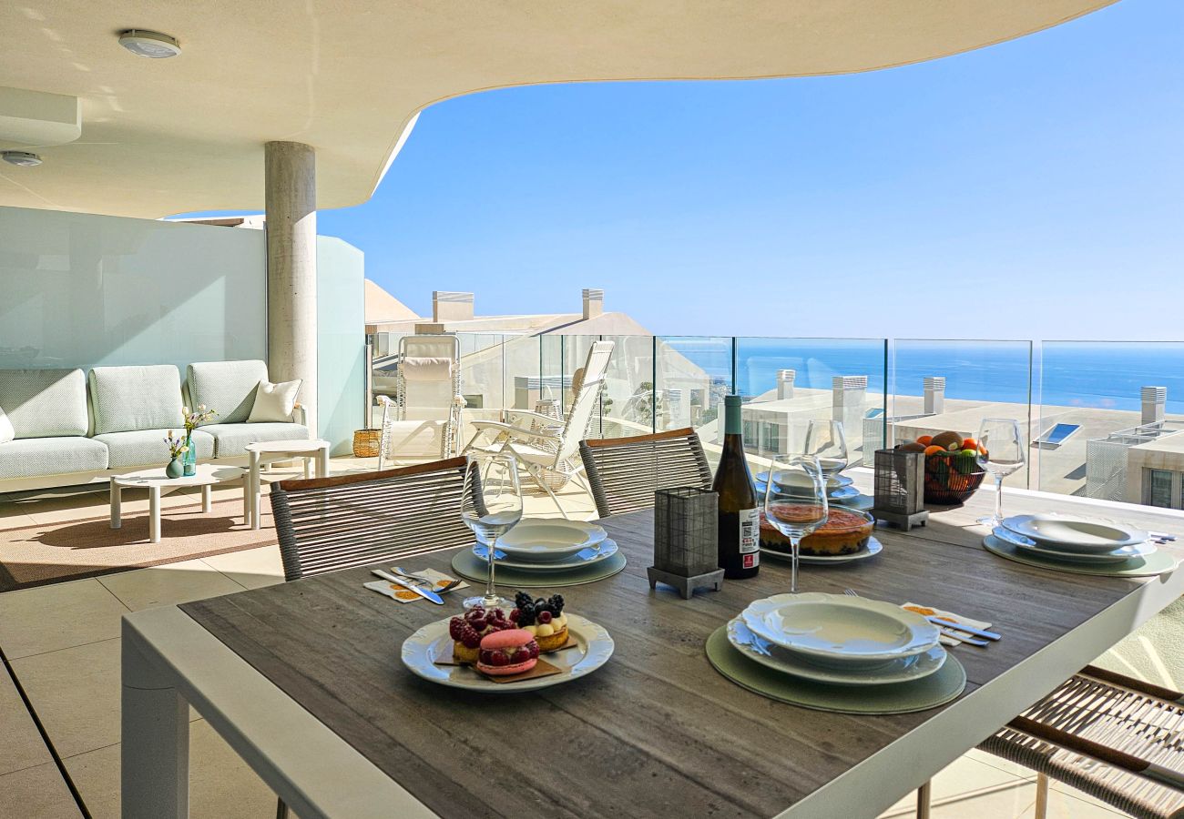 Apartment in Benalmádena - Stunning sea views @ Stupa hills 