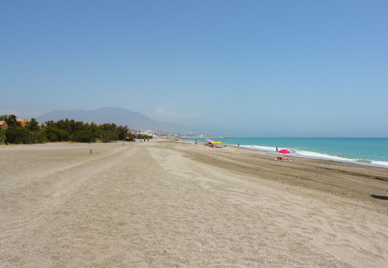 Villa in Manilva - Villa with Sea View, Pool and Beautiful Gardens. 