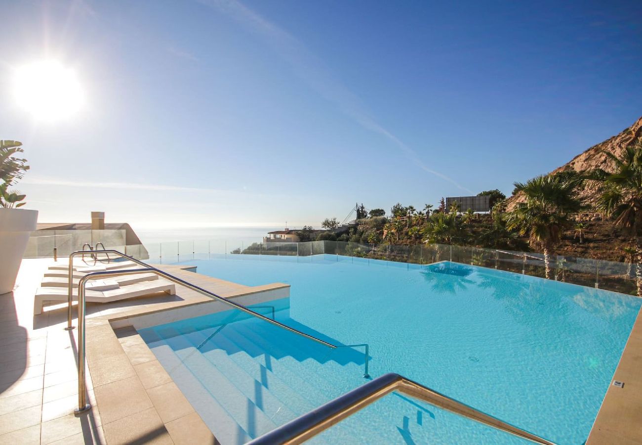 Apartment in Benalmádena - Amazing sea views Stupa hills 