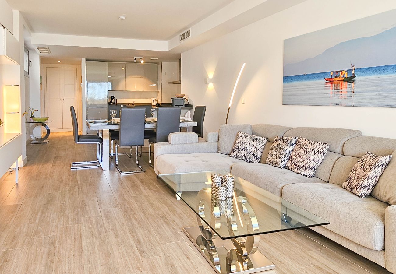 Apartment in Marbella - Garden level apt - 300 m to Cabopino Golf 