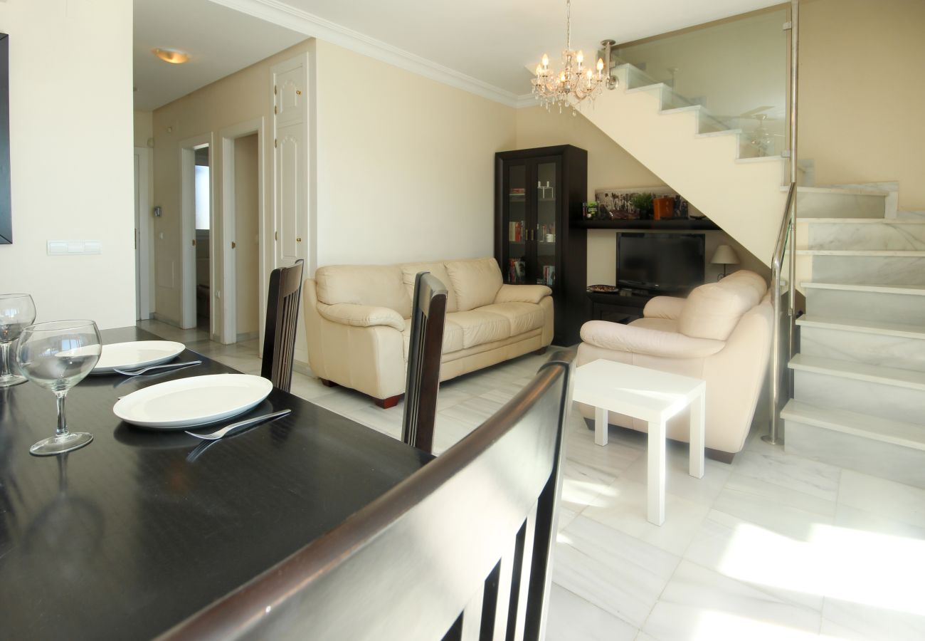 Apartment in Estepona - 2 Bedroom Penthouse Punta Plata Beach Estepona 50m from beach