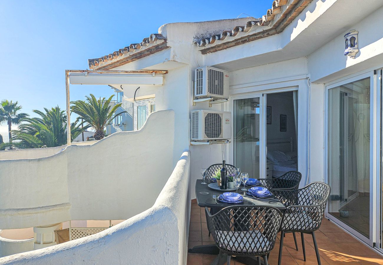 Apartment in Mijas Costa - Seaview apartment in El Porton Calahonda