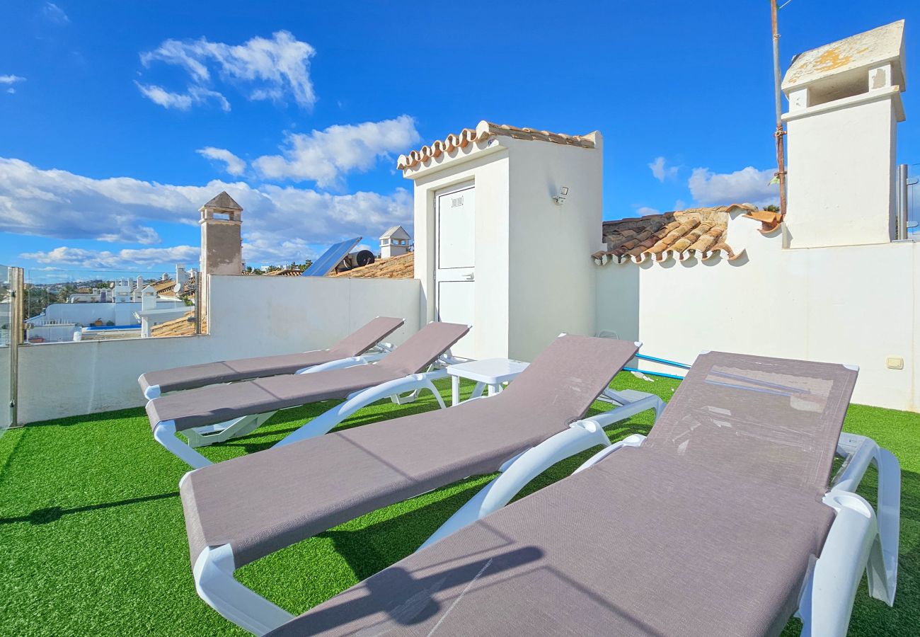 Terraced House in Mijas Costa - Beautiful 6 bedroom Townhouse very close to the sea El Faro