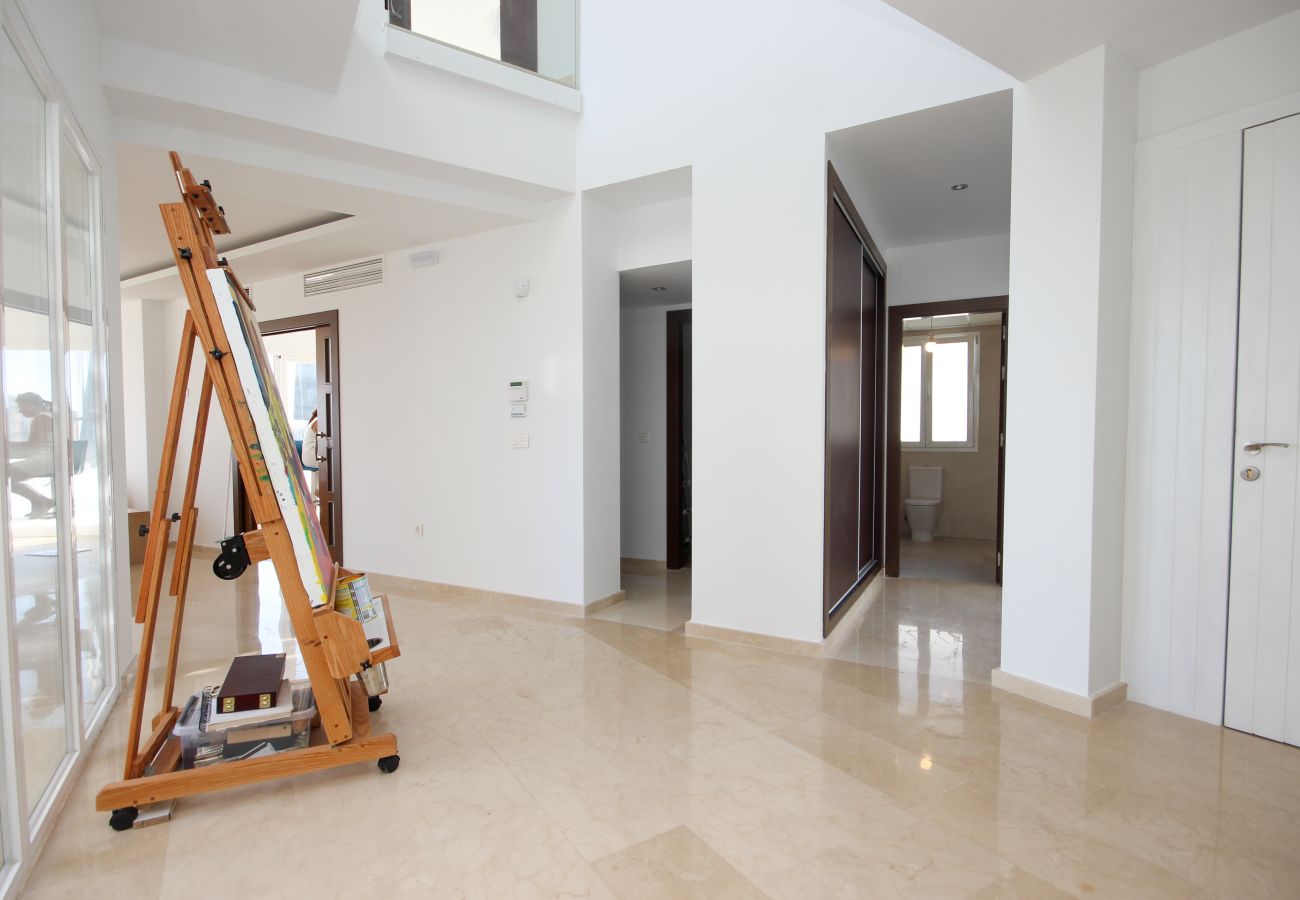 Villa in Mijas Costa - Spectacular 4 bedroom villa front line golf with private pool and sea views La Cala de Mijas