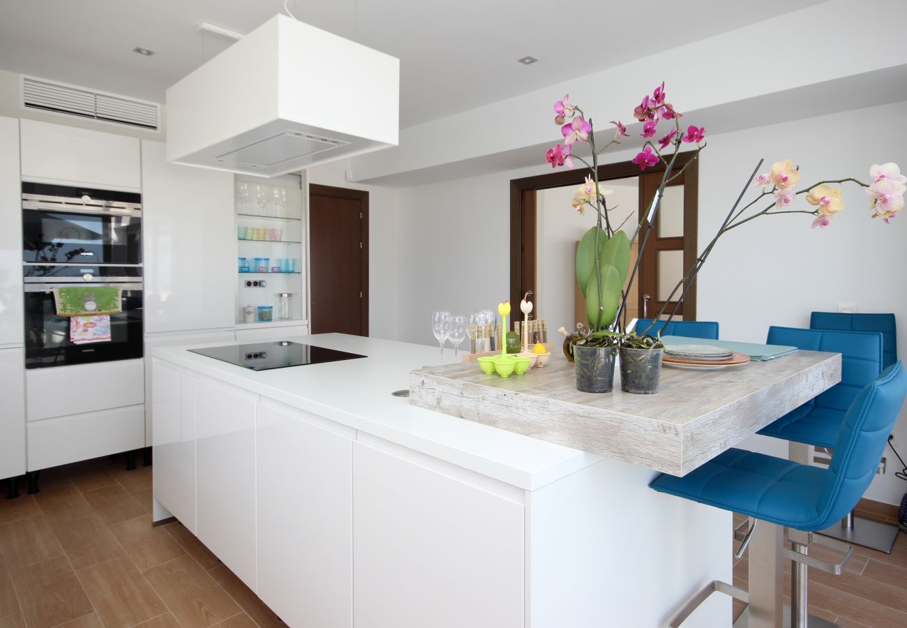 Villa in Mijas Costa - Spectacular 4 bedroom villa front line golf with private pool and sea views La Cala de Mijas