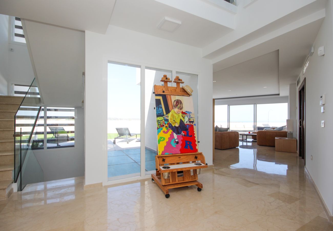 Villa in Mijas Costa - Spectacular 4 bedroom villa front line golf with private pool and sea views La Cala de Mijas