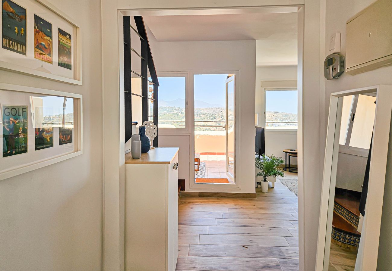 Terraced House in Mijas Costa - 2 bedroom townhouse with roof terrace