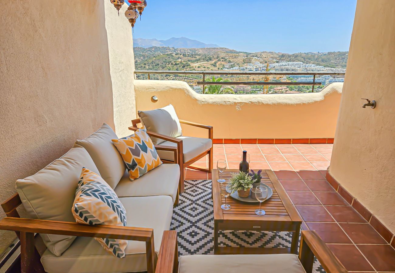 Terraced House in Mijas Costa - 2 bedroom townhouse with roof terrace