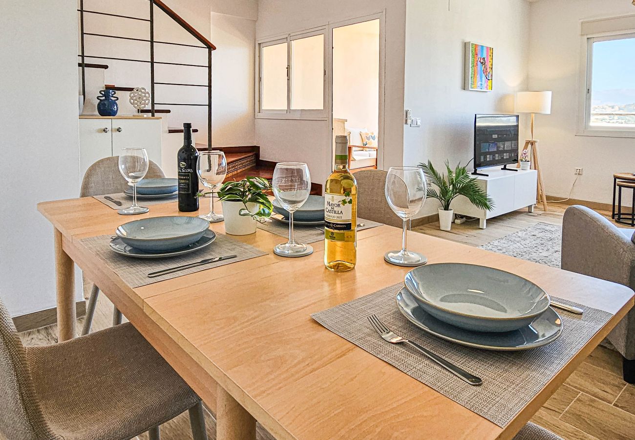 Terraced House in Mijas Costa - 2 bedroom townhouse with roof terrace