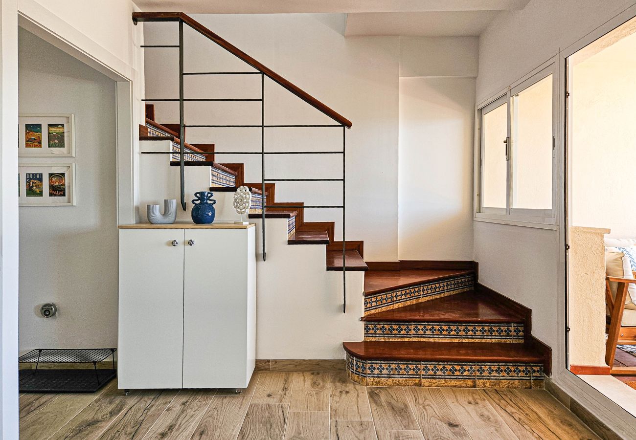 Terraced House in Mijas Costa - 2 bedroom townhouse with roof terrace