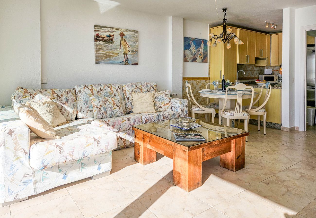 Apartment in Mijas Costa - 2 bedroom garden apartment in Riviera
