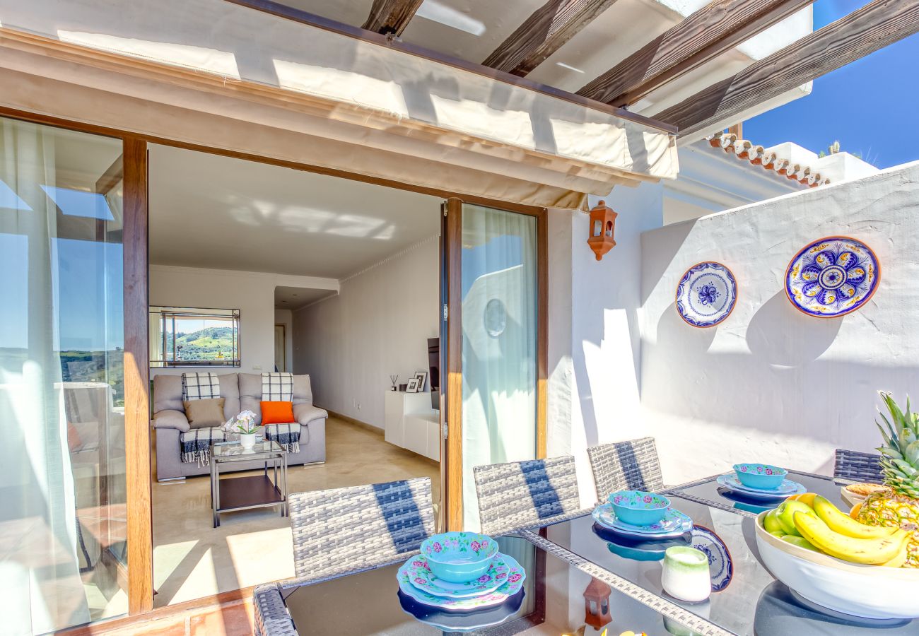 Apartment in Mijas Costa - 3 bedroom penthouse apartment, Mijas Golf