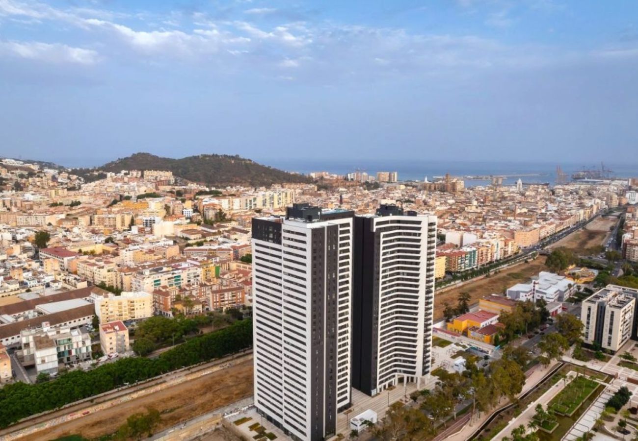 Apartment in Málaga - Urban Sky North Tower apartment, Malaga centre