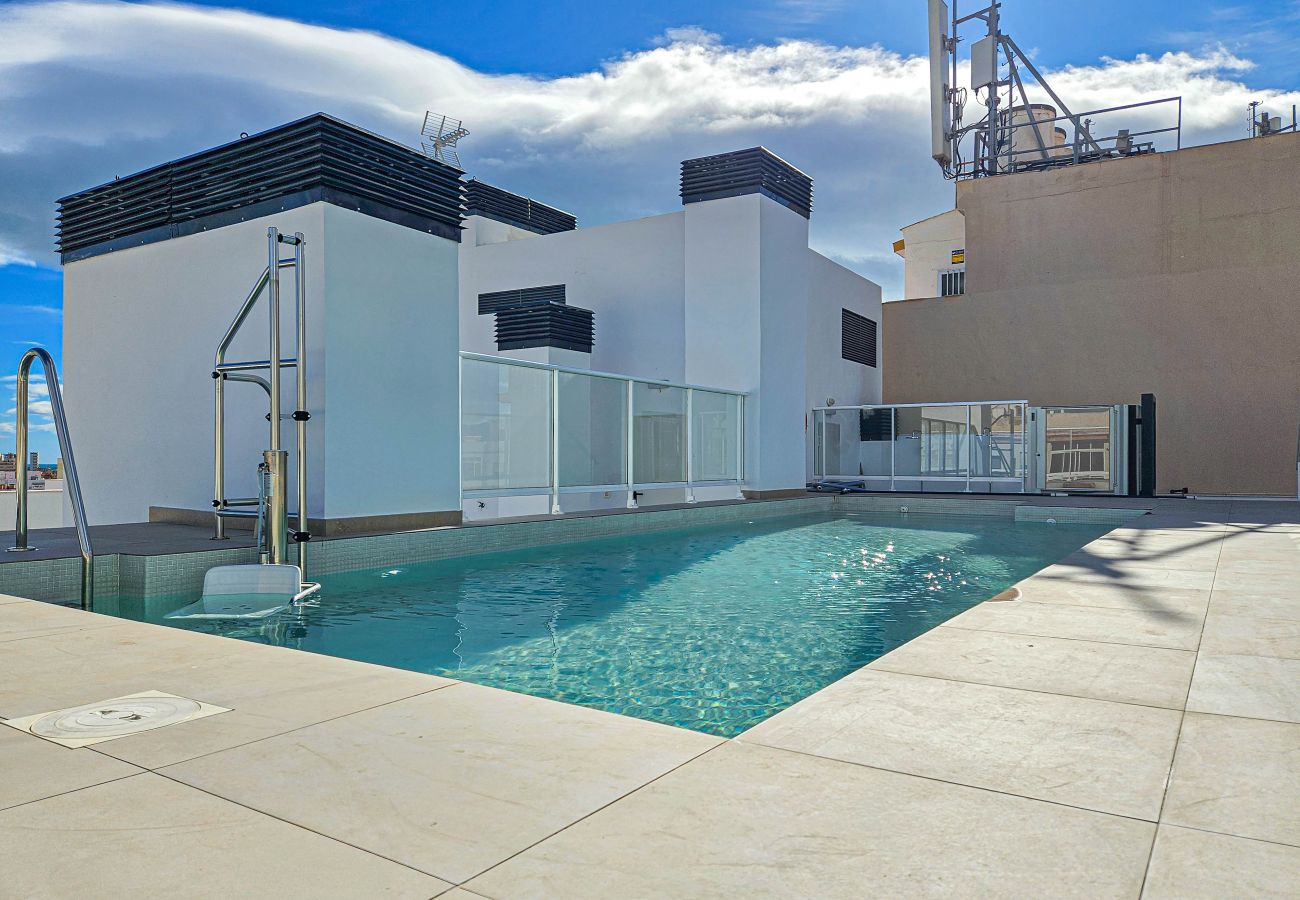 Apartment in Málaga - Apartment in central Malaga with rooftop pool